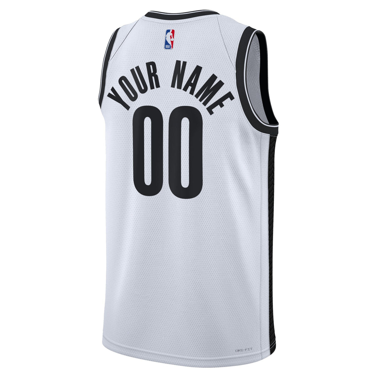 Brooklyn Nets Association Swingman Jersey - Custom