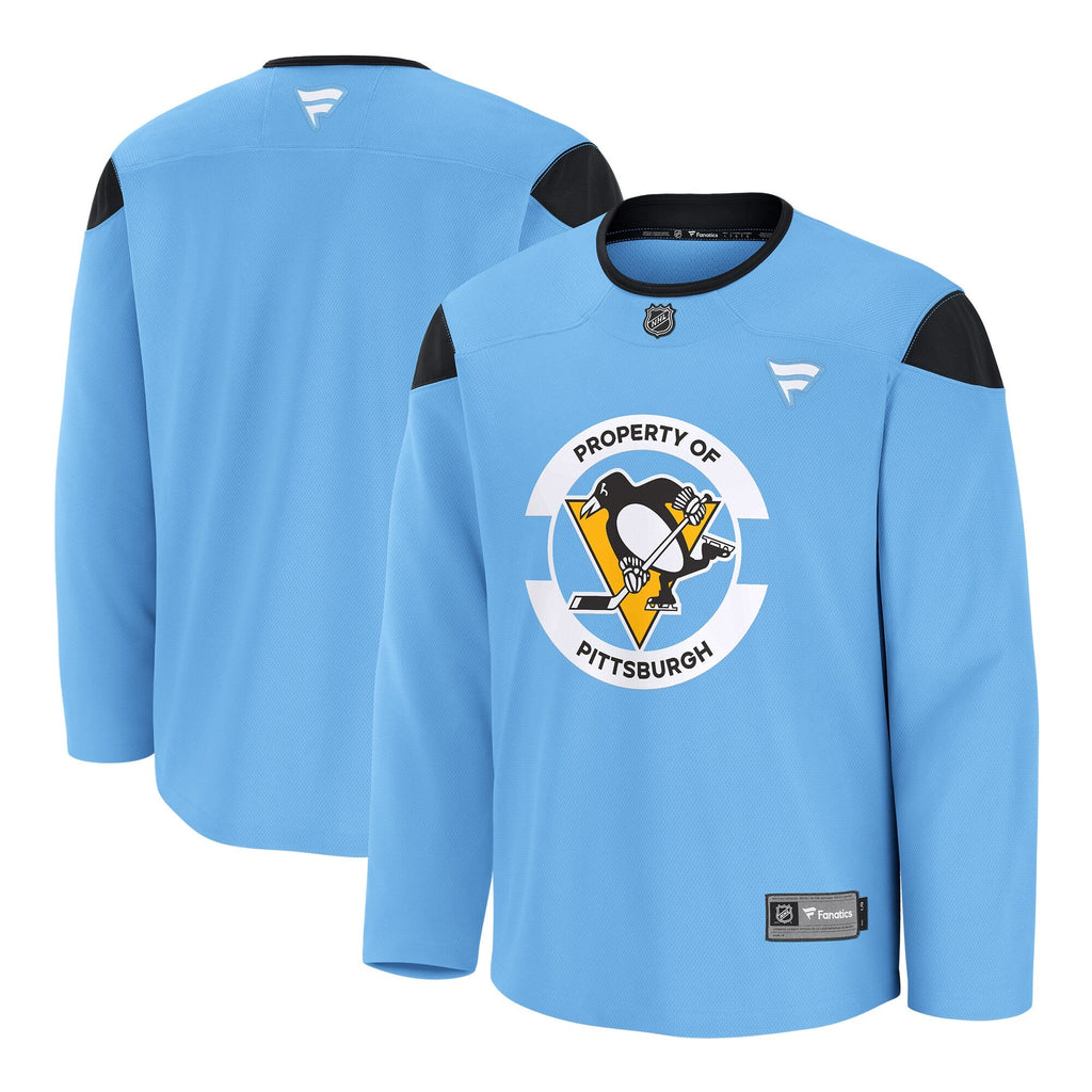 Pittsburgh Penguins Blue Practice Jersey