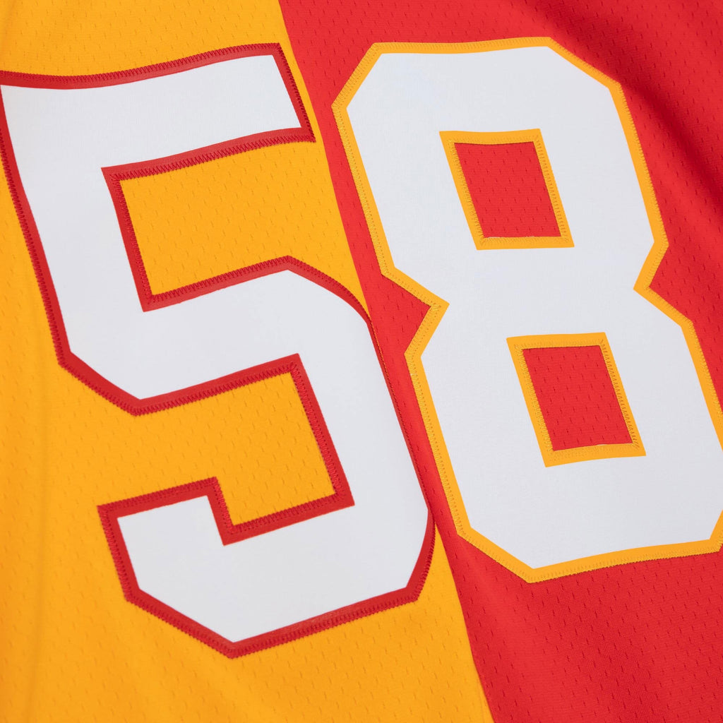 Kansas City Chiefs Derrick Thomas Red/Gold 1994 Split Legacy Replica Football Jersey
