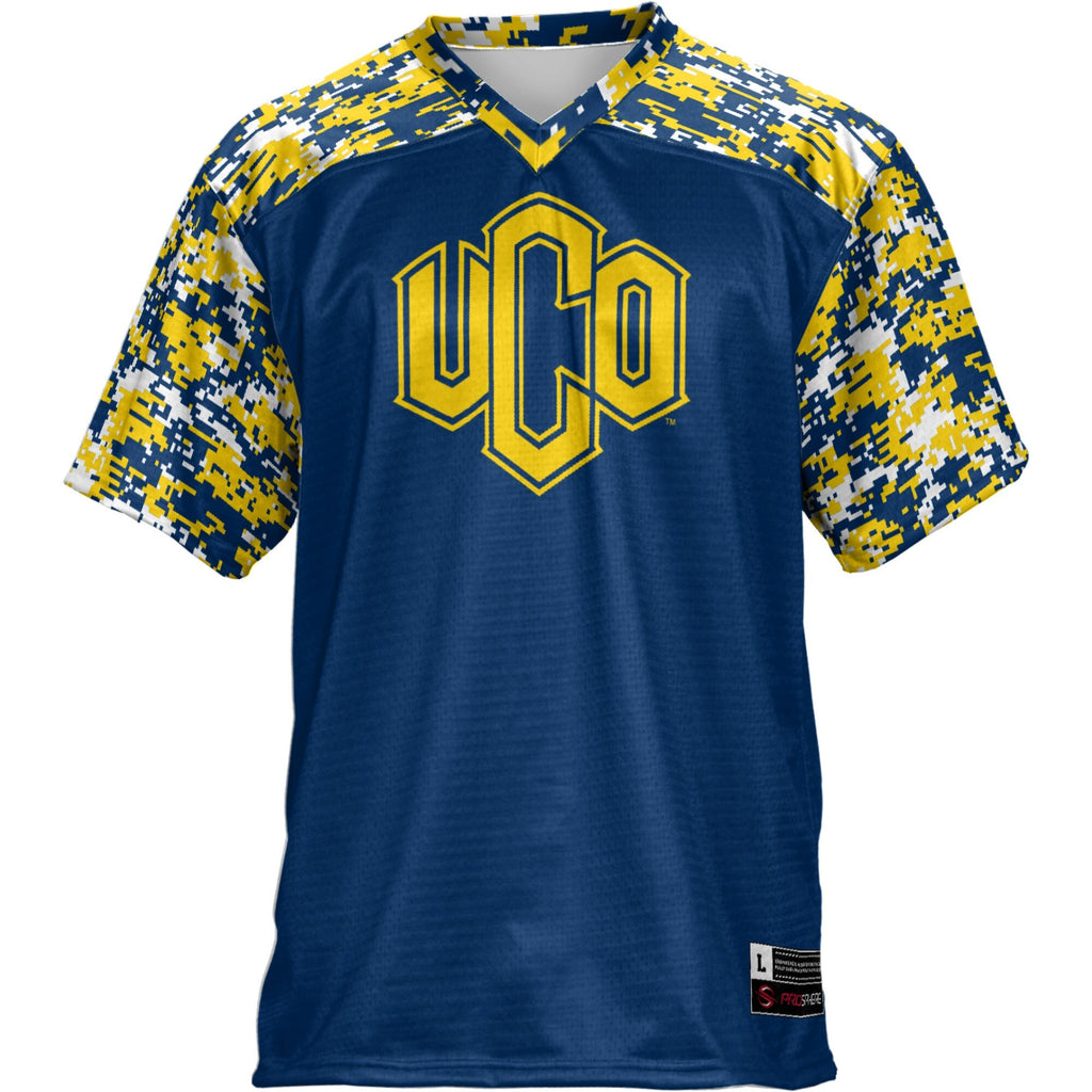 Central Oklahoma Bronchos Football Jersey - Blue
