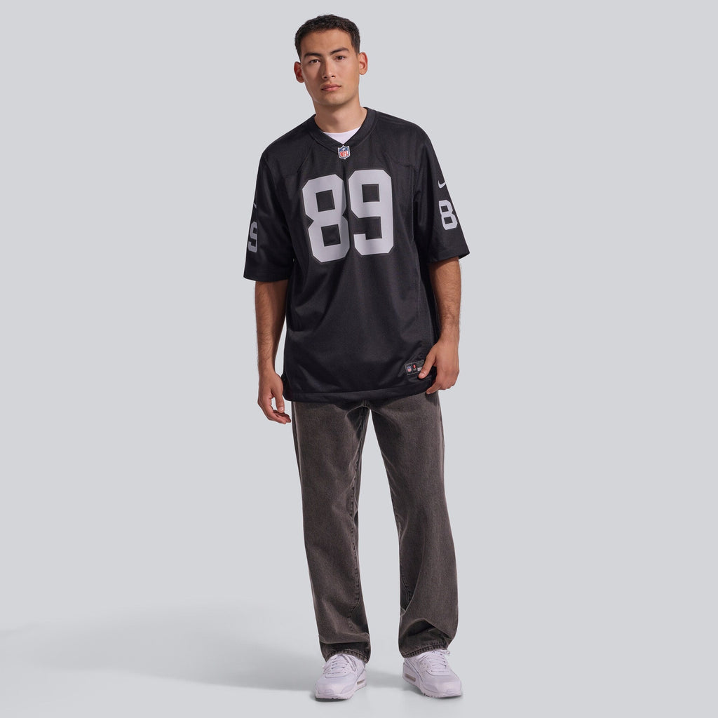 Las Vegas Raiders Brock Bowers Black Player Game Football Jersey