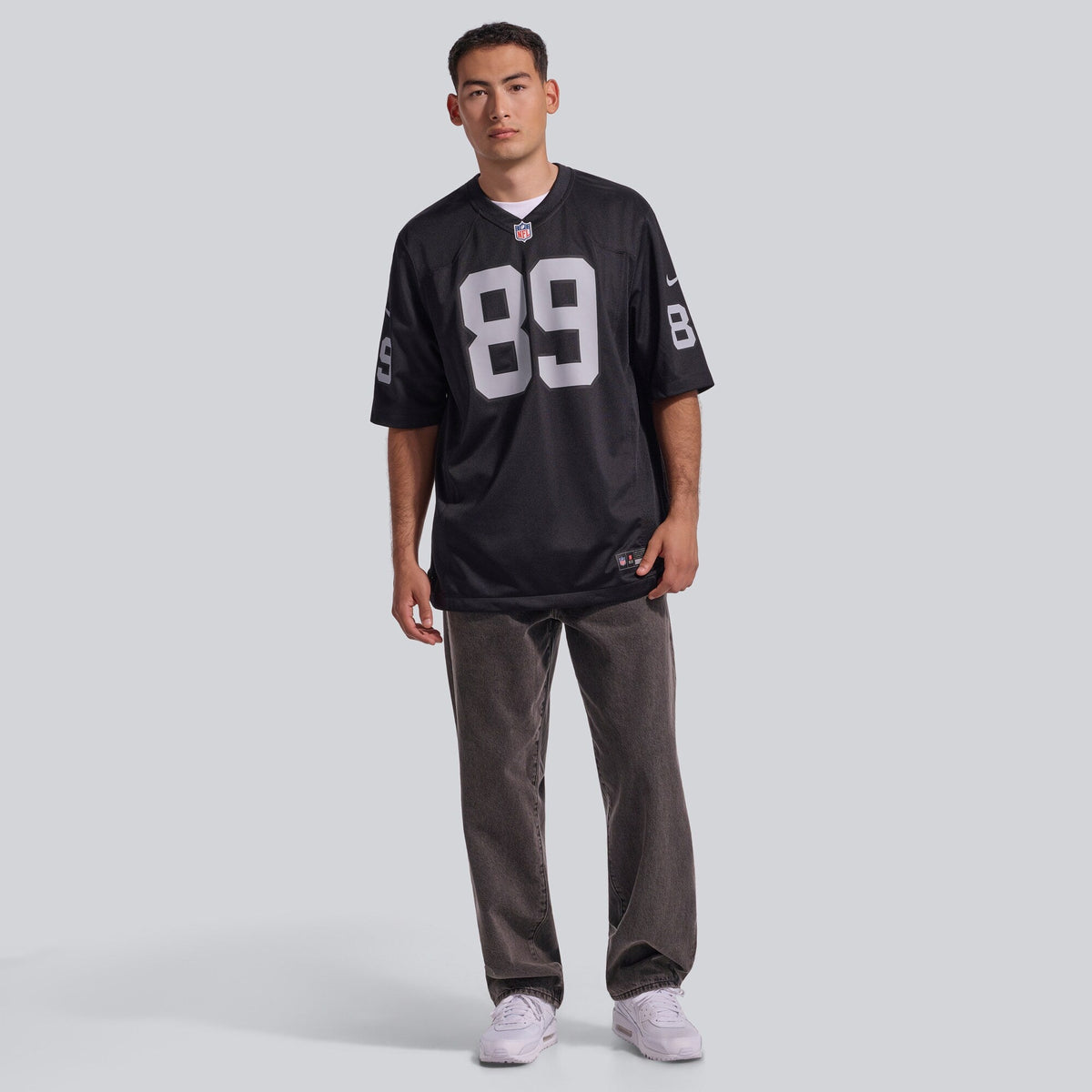 Las Vegas Raiders Brock Bowers Black Player Game Football Jersey