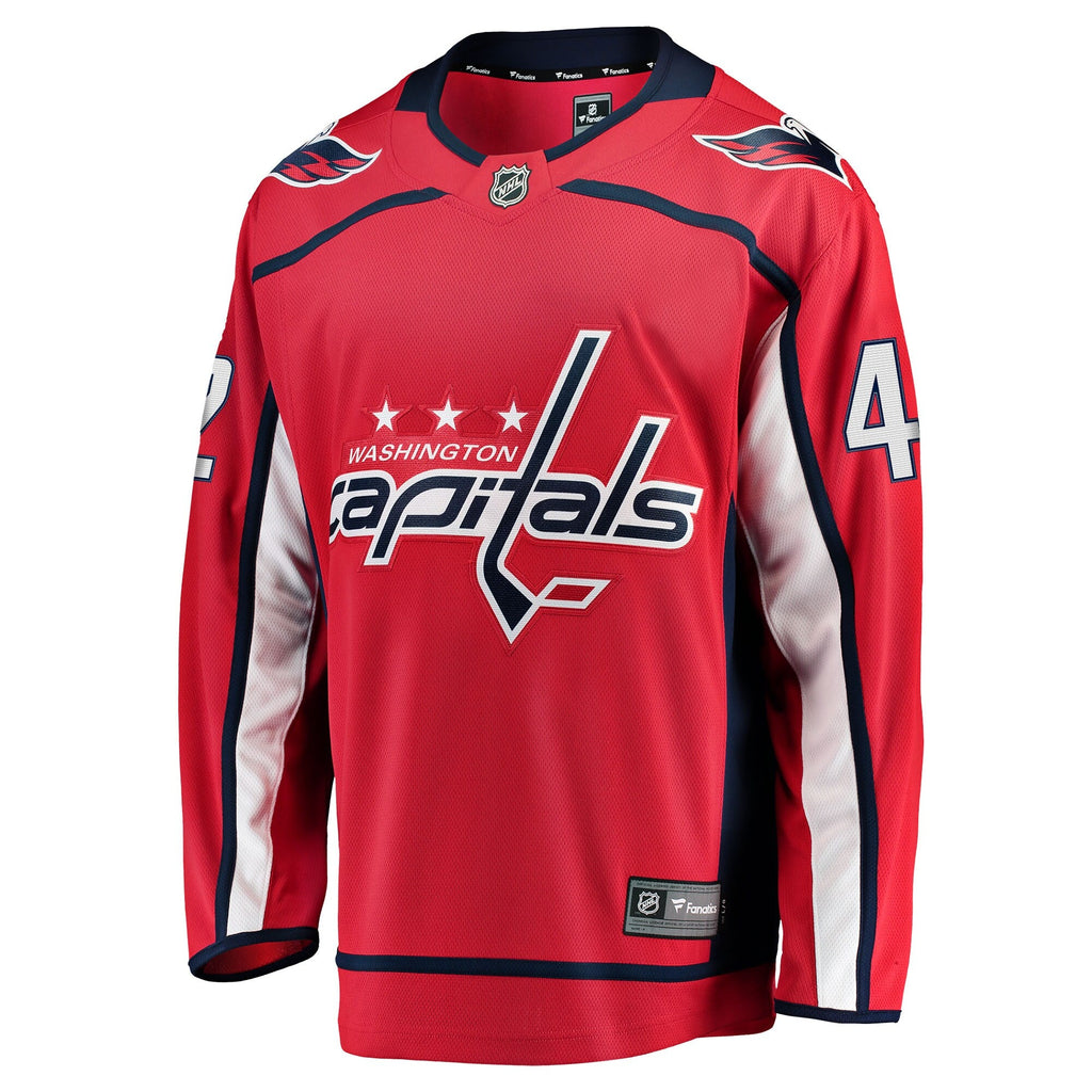 Washington Capitals Martin Fehervary Red Home Breakaway Player Hockey Jersey