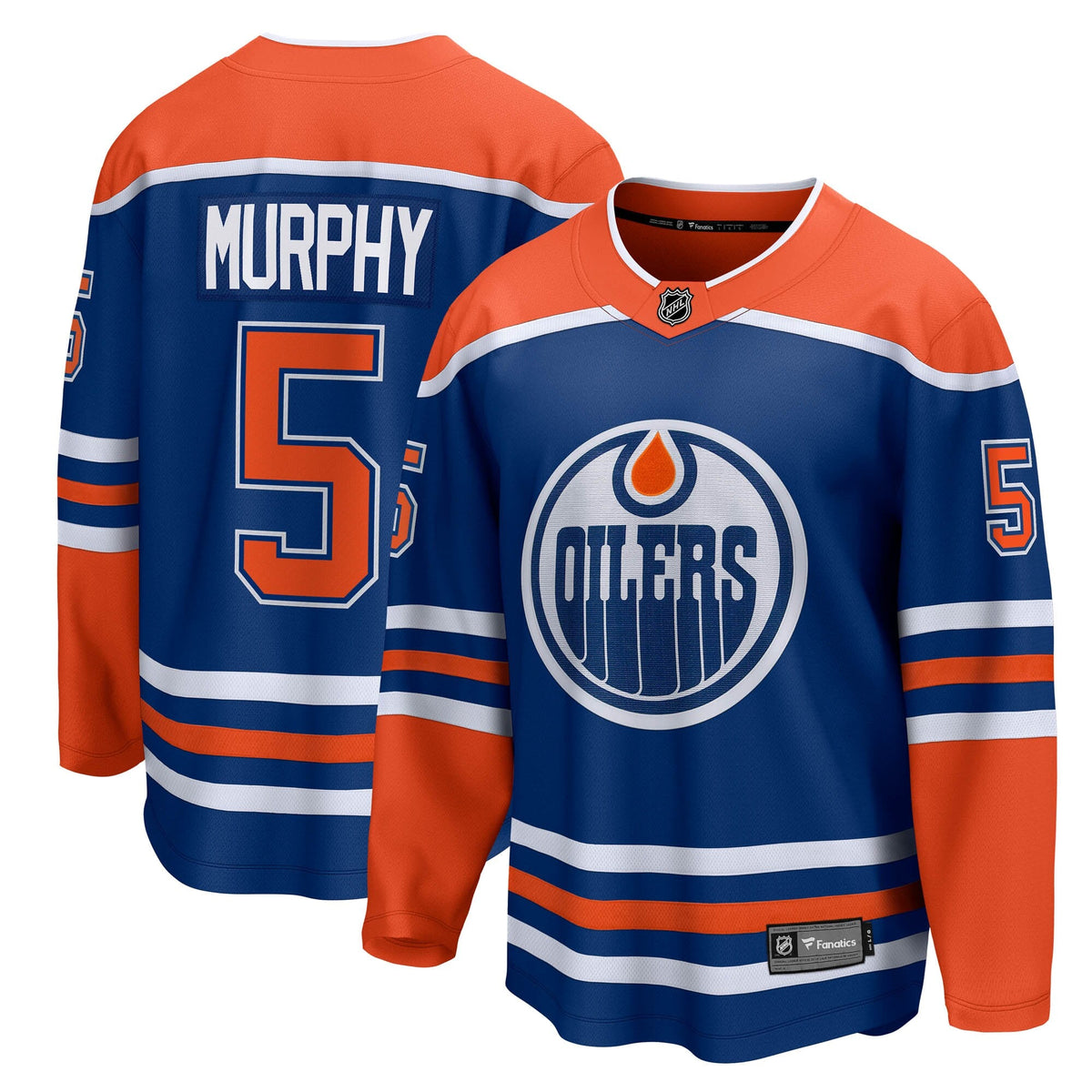 Edmonton Oilers Connor Murphy Royal Home Breakaway Hockey Jersey