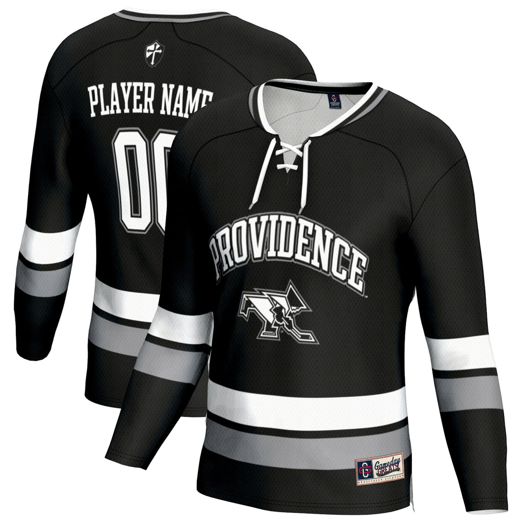 Providence Friars NIL Pick-A-Player Hockey Lightweight Jersey - Black