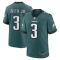 Philadelphia Eagles Nolan Smith Midnight Green Team Game Football Jersey