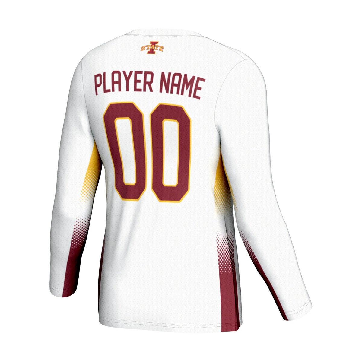 Iowa State Cyclones NIL Lightweight Volleyball Jersey - White
