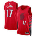 Portland Trail Blazers Statement Edition Swingman Jersey - Red - Shaedon Sharpe