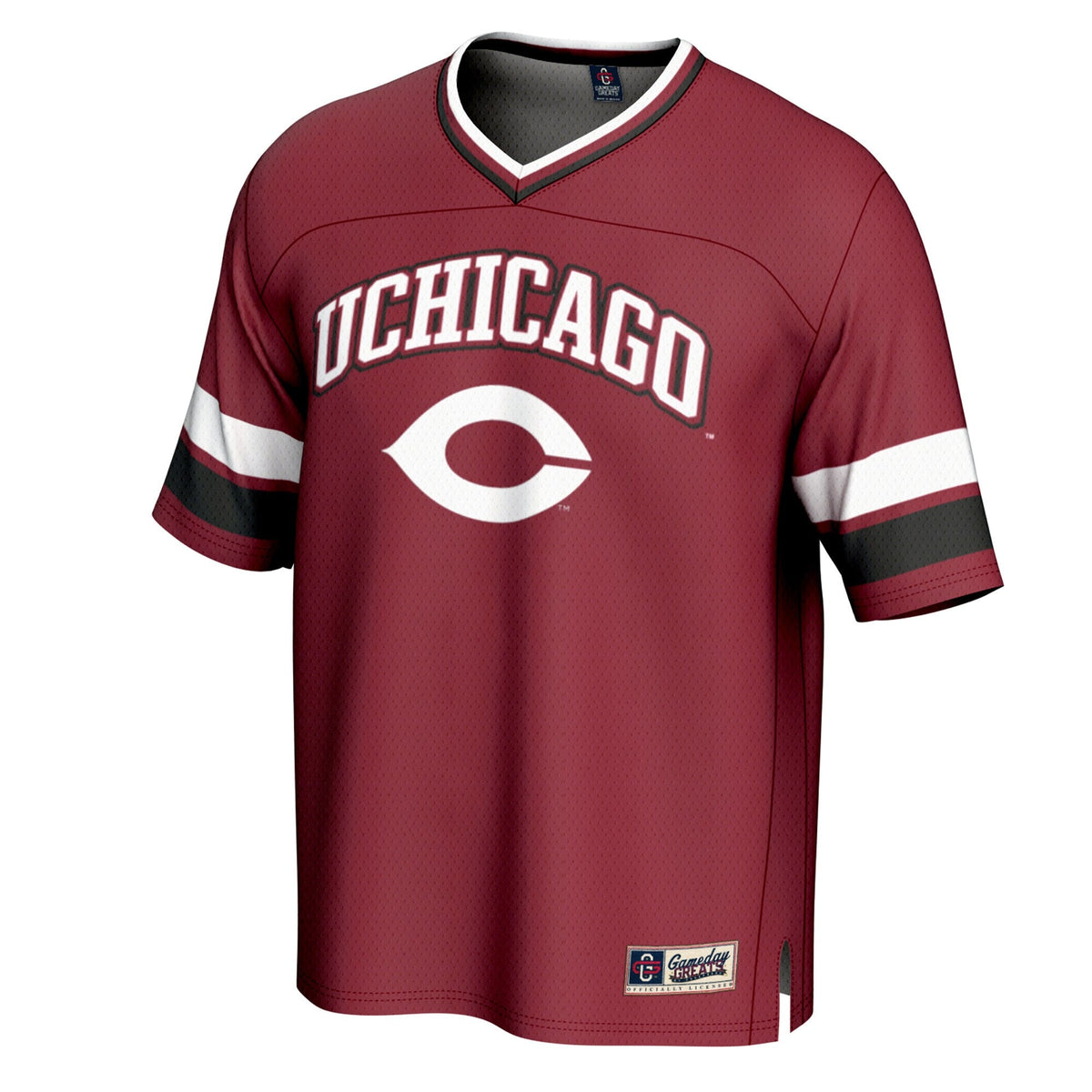 UChicago Maroons Spirit Football Jersey - Maroon