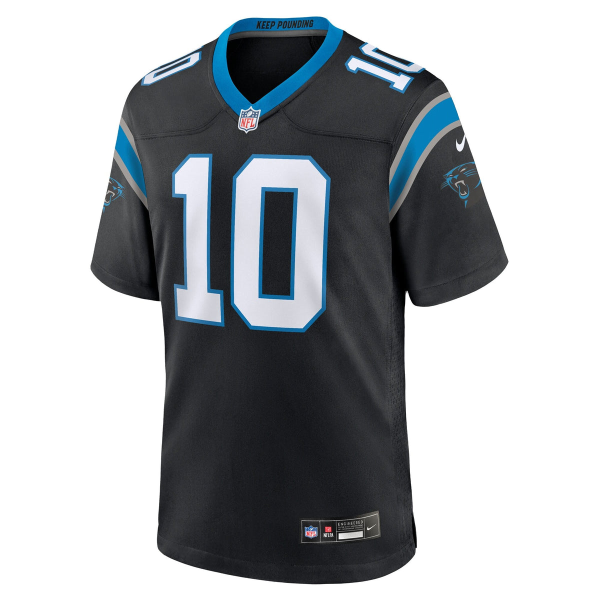 Carolina Panthers Ryan Fitzgerald Black Team Game Football Jersey
