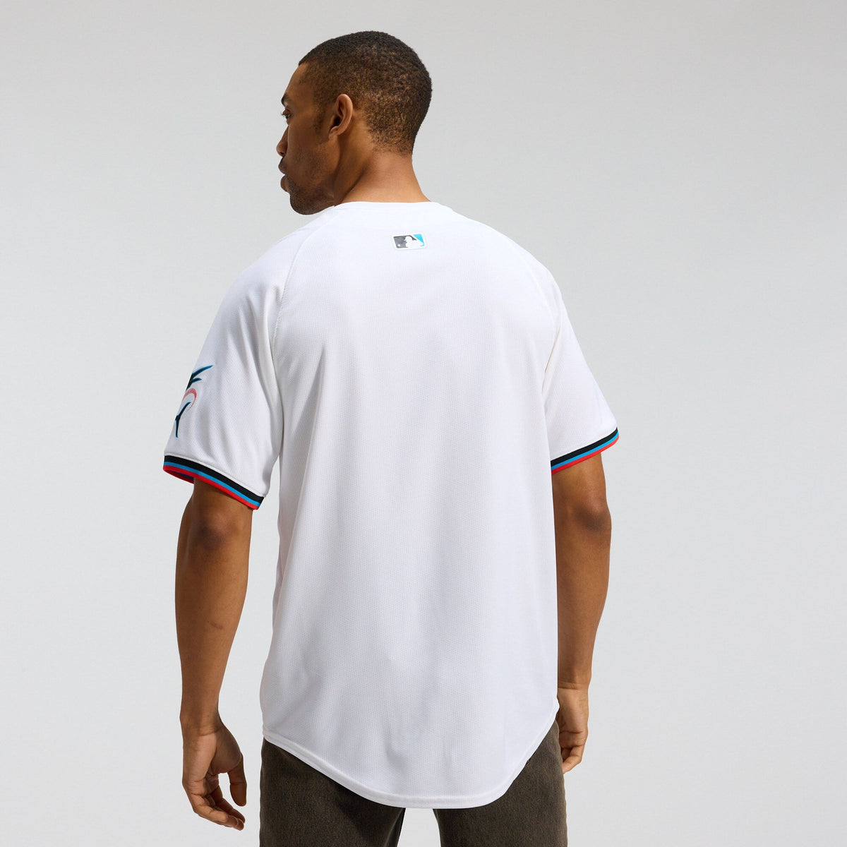 Miami Marlins White Home Limited Baseball Jersey