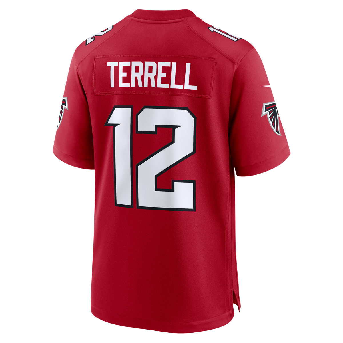 Atlanta Falcons Avieon Terrell Red Game Football Jersey