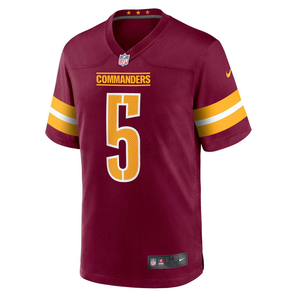 Washington Commanders Jayden Daniels Burgundy Player Game Football Jersey