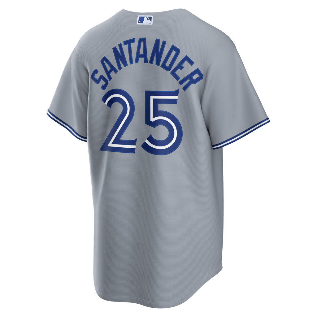 Toronto Blue Jays Anthony Santander Gray Road Replica Baseball Jersey