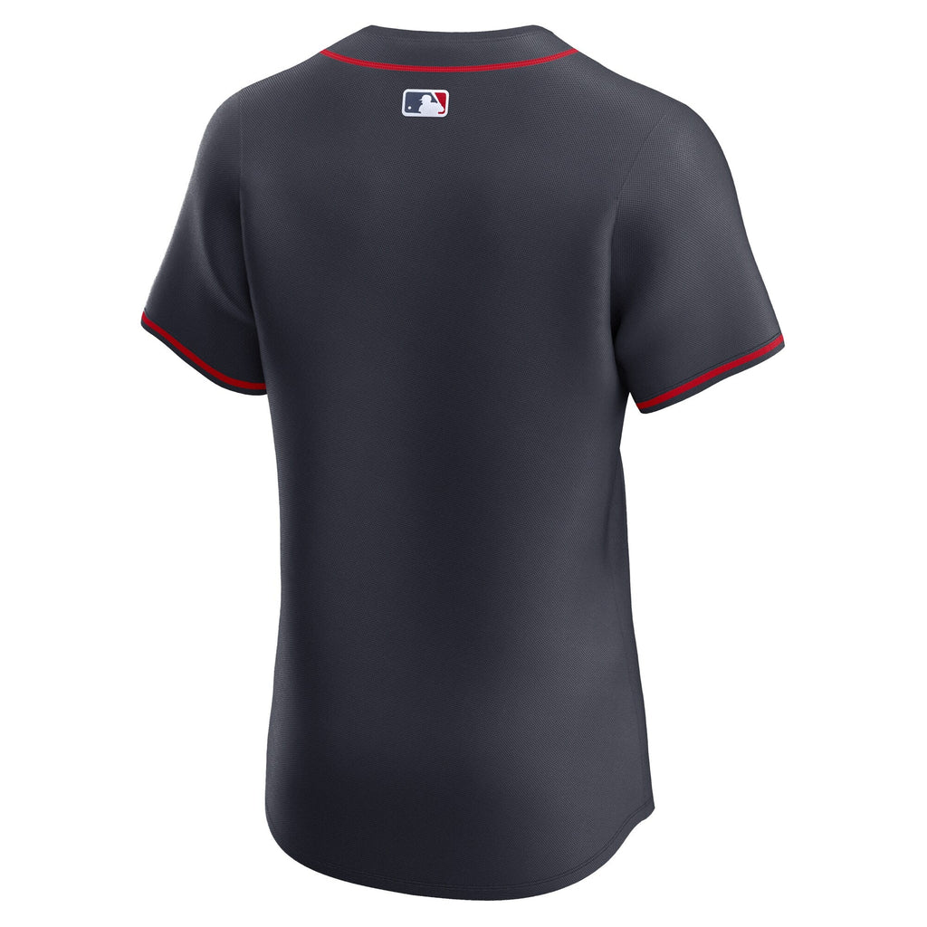Atlanta Braves Navy Alternate Elite Baseball Jersey