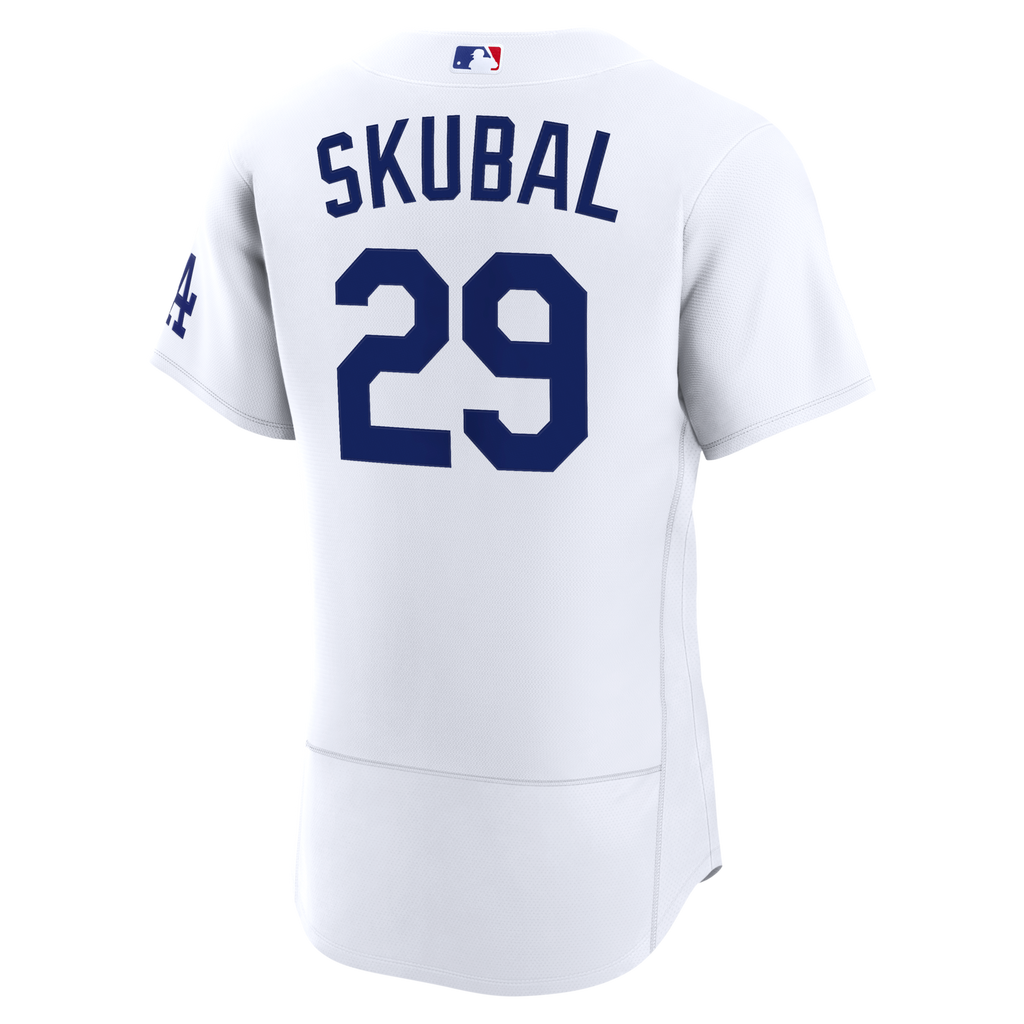 Los Angeles Dodgers Tarik Skubal White Home Baseball Jersey