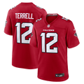 Atlanta Falcons Avieon Terrell Red Game Football Jersey