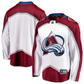 Colorado Avalanche White Away Breakaway Hockey Jersey