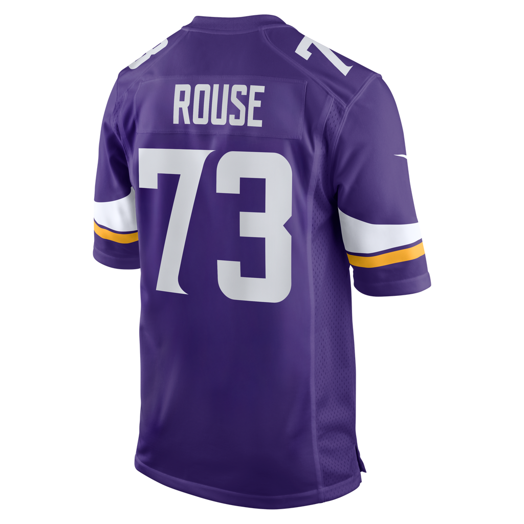 Minnesota Vikings Walter Rouse Purple Team Game Football Jersey