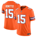 Denver Broncos Nik Bonitto Orange Alternate Mile High Collection 1977 Throwback Vapor F.U.S.E. Stitched Limited Football Jersey