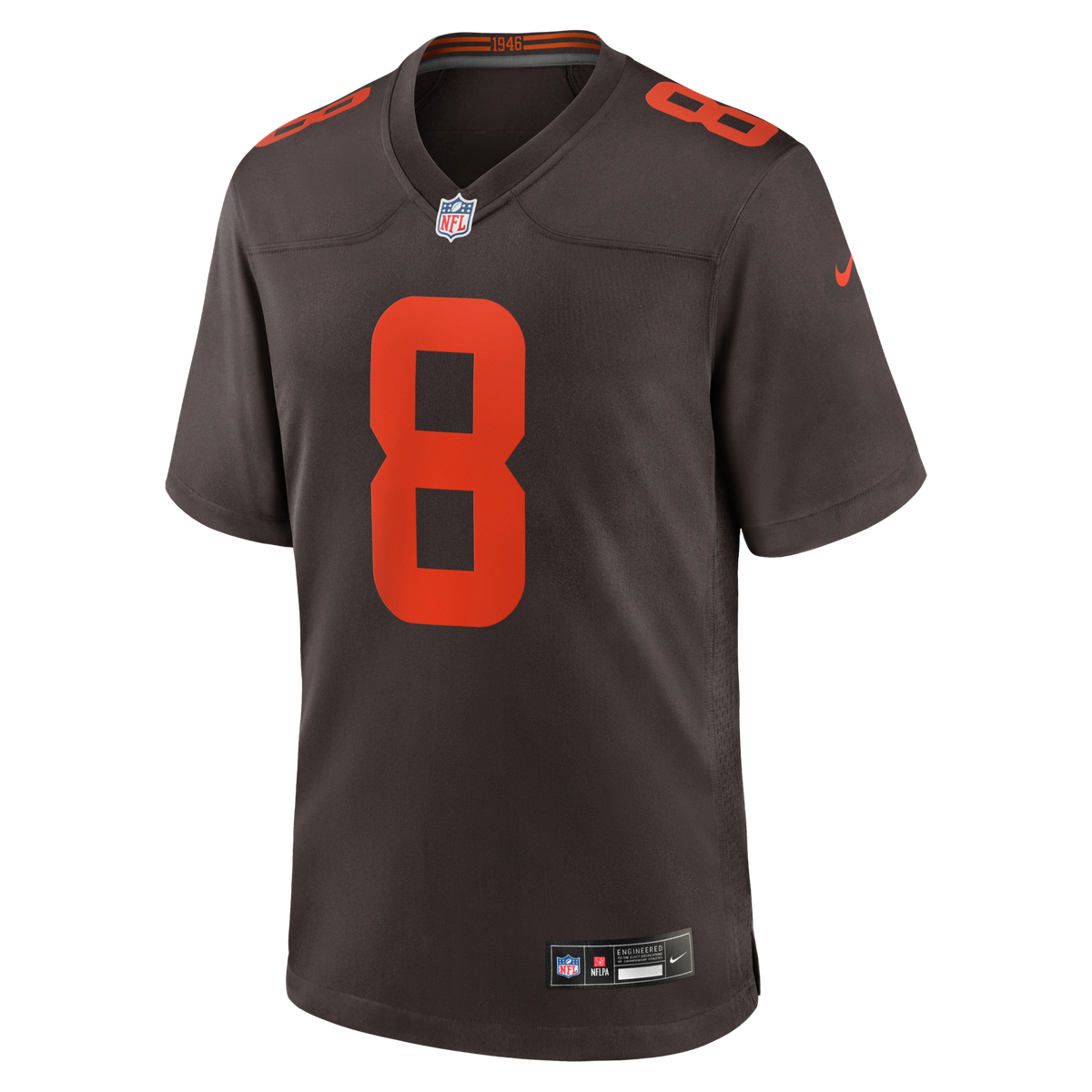 Cleveland Browns Jared Verse Brown Game Football Jersey