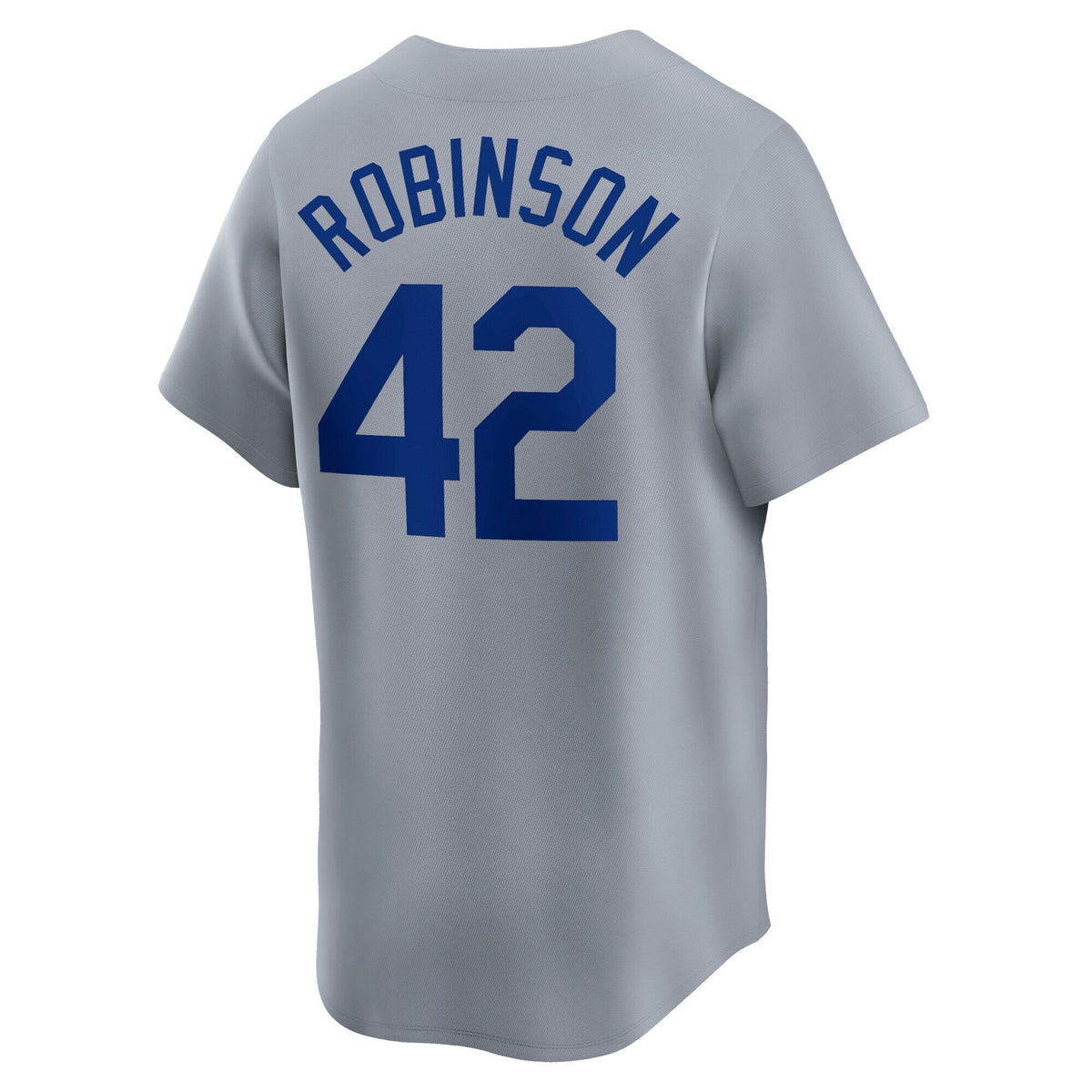 Brooklyn Dodgers Jackie Robinson Gray Throwback Cooperstown Collection Limited Baseball Jersey