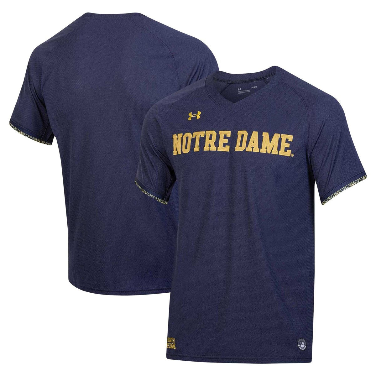 Navy Notre Dame Fighting Irish Replica Baseball Jersey