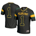 #1 William & Mary Tribe Football Jersey - Black