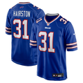 Buffalo Bills Maxwell Hairston Royal Game Player Football Jersey