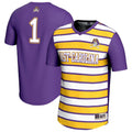 #1 ECU Pirates Lightweight Soccer Fashion Jersey - Purple