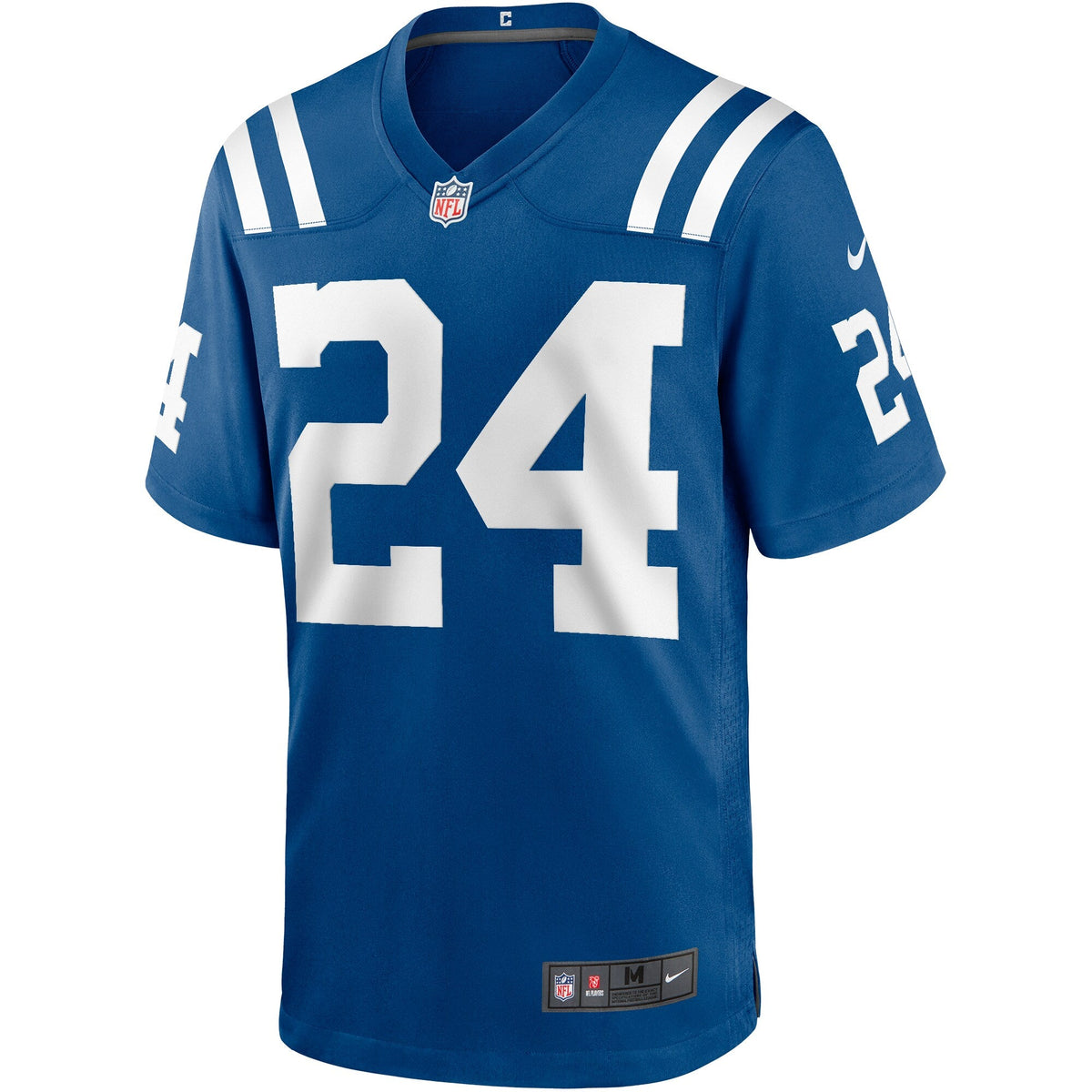 Indianapolis Colts Lenny Moore Royal Game Retired Player Football Jersey