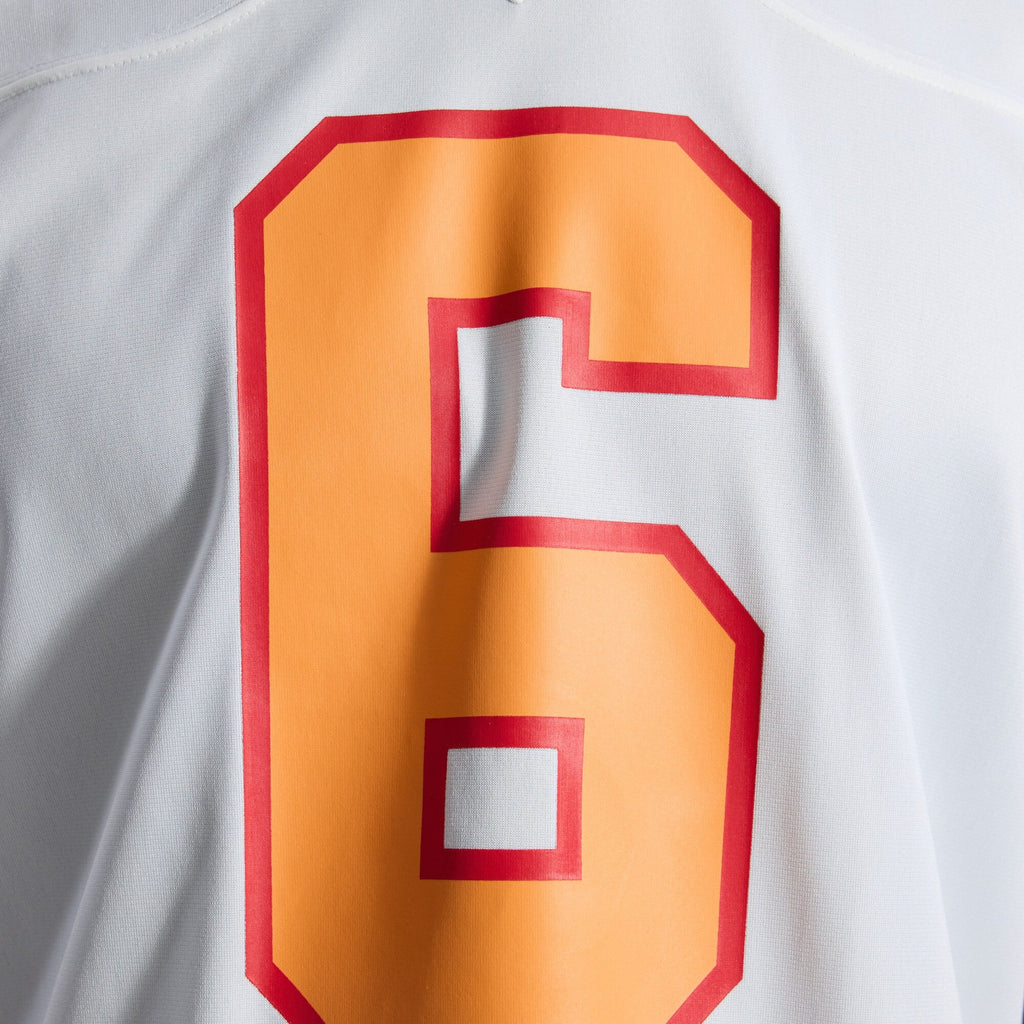 '76 Tampa Bay Buccaneers Baker Mayfield White Player Game Football Jersey
