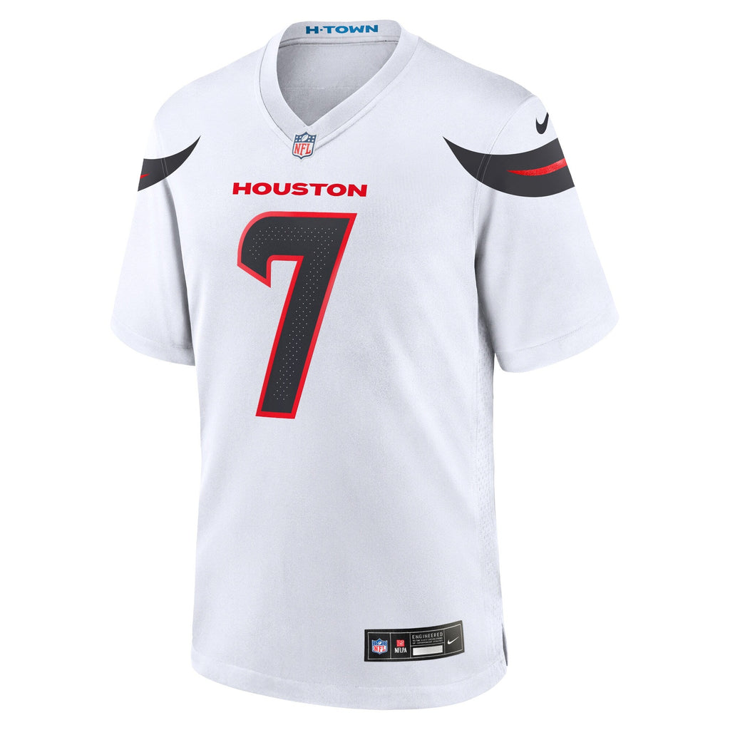 Houston Texans C.J. Stroud White Game Football Jersey
