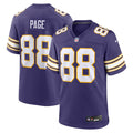 Minnesota Vikings Alan Page Purple Retired Player Alternate Game Football Jersey