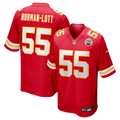 Kansas City Chiefs Omarr Norman-Lott Red Team Game Football Jersey