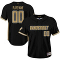 Vanderbilt Commodores NIL Pick-A-Player Lightweight Baseball Jersey - Black