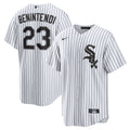 Chicago White Sox Andrew Benintendi White/Black Home Player Baseball Jersey