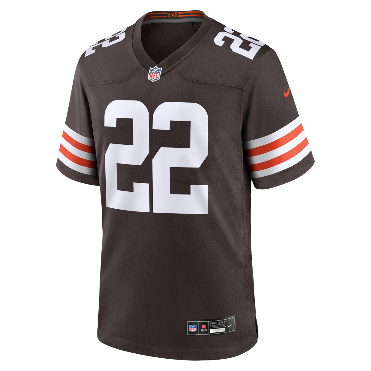 Cleveland Browns Dylan Sampson Brown Team Game Football Jersey