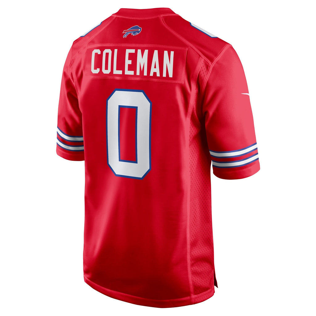 Buffalo Bills Keon Coleman Red Alternate Game Football Jersey