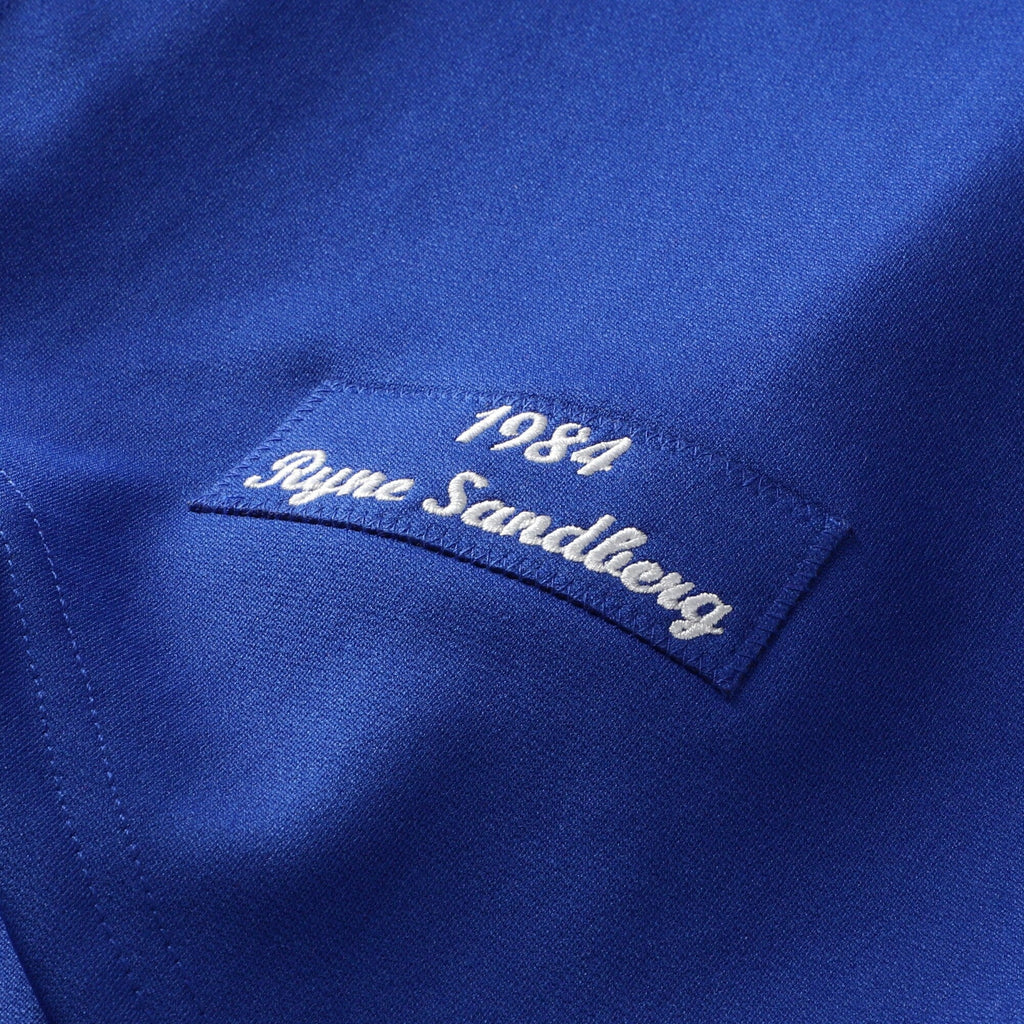 Chicago Cubs 1984 Ryne Sandberg Throwback Royal Baseball Jersey