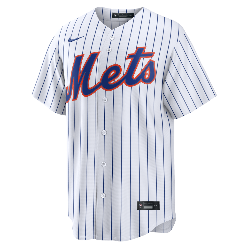 New York Mets Francisco Lindor White Home Replica Baseball Jersey