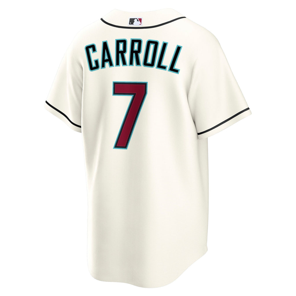 Arizona Diamondbacks Corbin Carroll Cream Home Replica Baseball Jersey