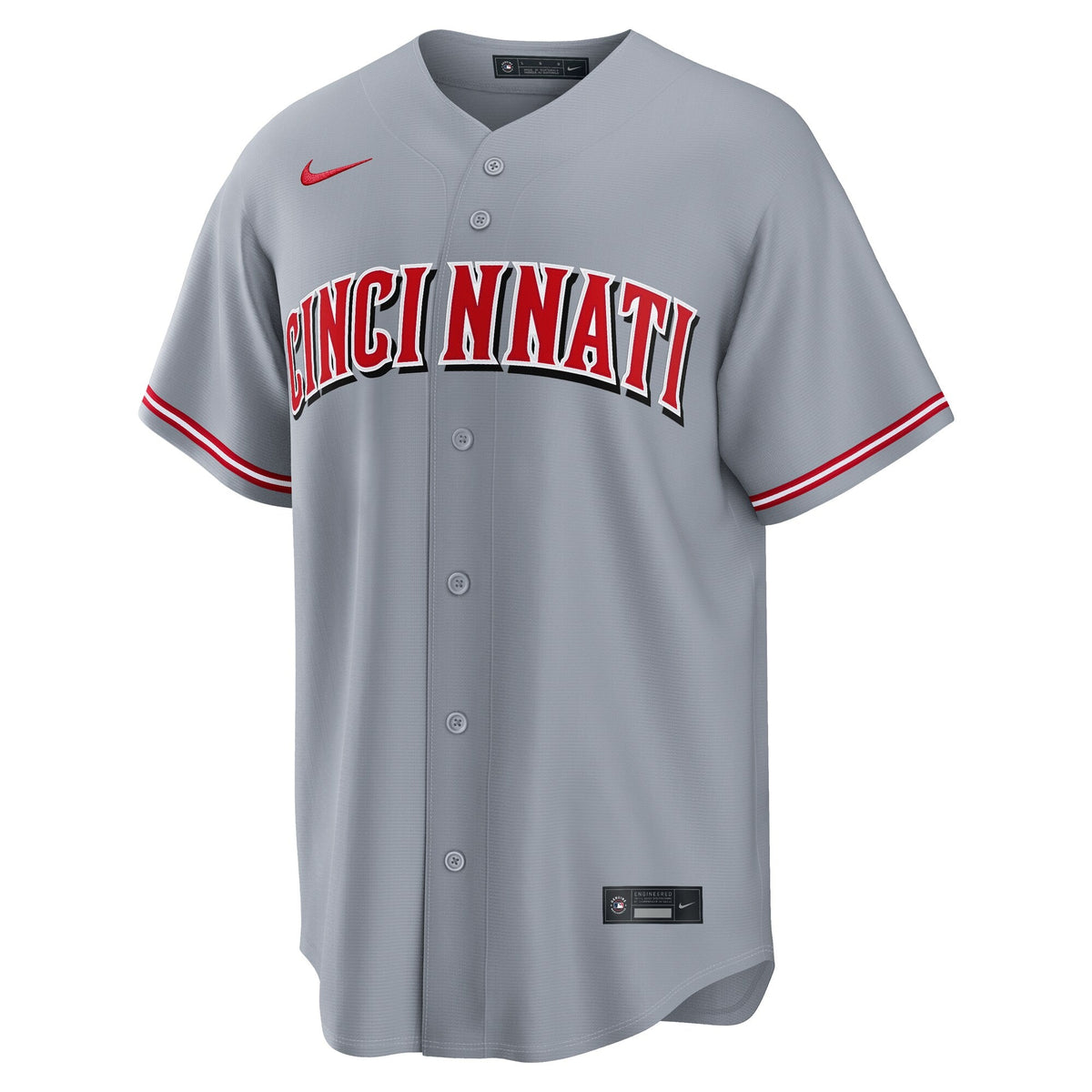 Cincinnati Reds Elly De La Cruz Gray Road Replica Baseball Jersey