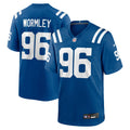 Indianapolis Colts Chris Wormley Royal Team Game Football Jersey