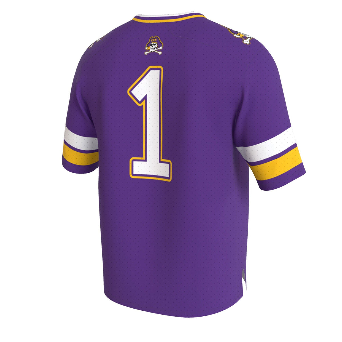 ECU Pirates Lightweight Collegiate Football Fashion Jersey - Purple