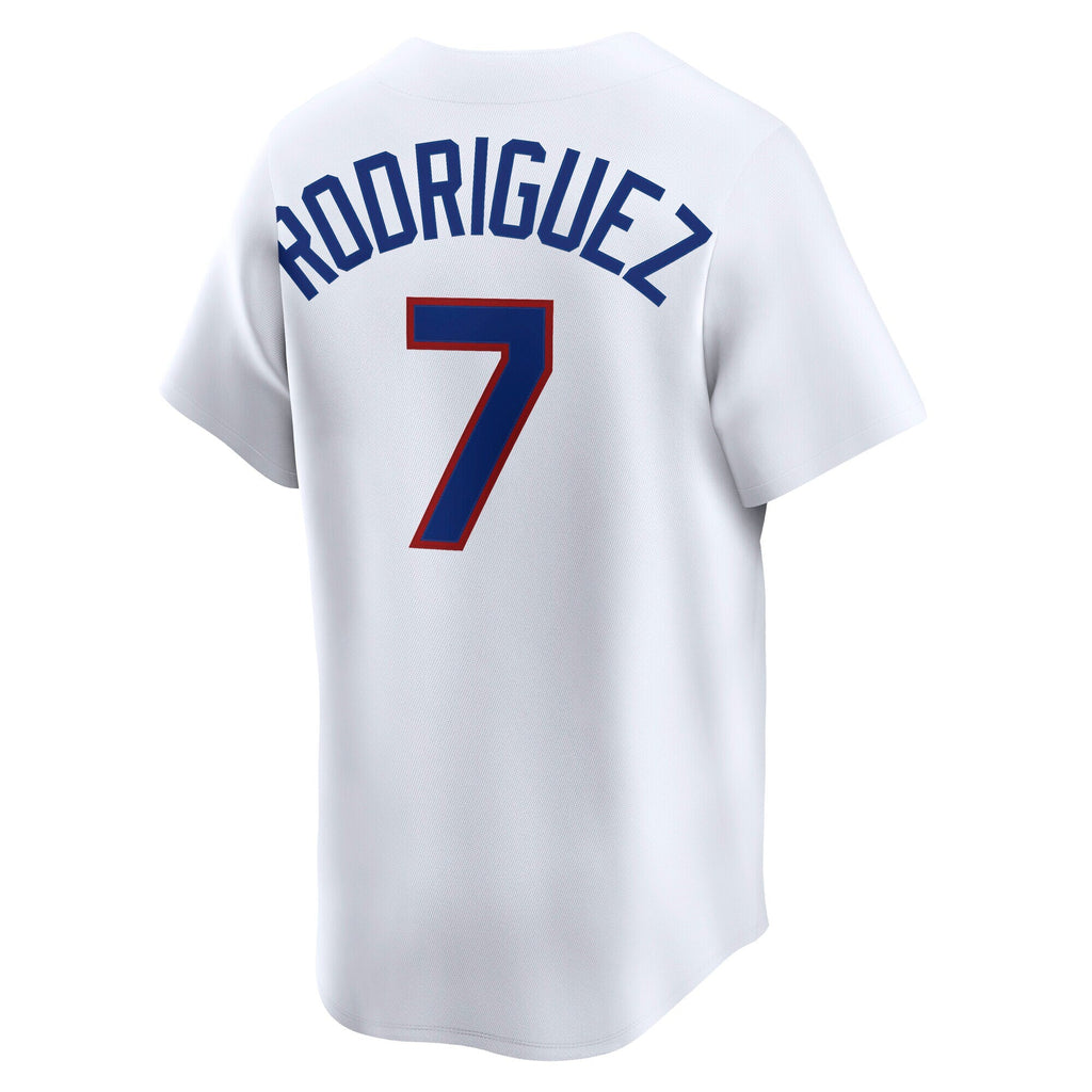 Texas Rangers Ivan Rodriguez White Throwback Cooperstown Collection Limited Baseball Jersey