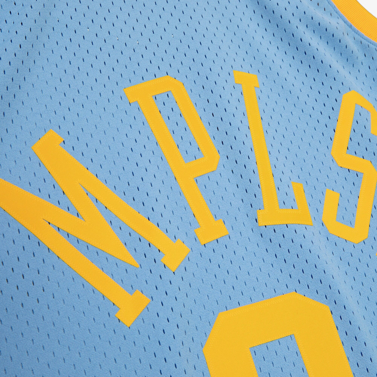 Los Angeles Lakers Derek Fisher 2001 Swingman Jersey - Columbia Blue