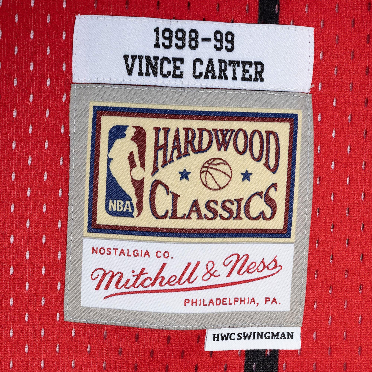 Toronto Raptors Vince Carter 1998 Split Swingman Jersey - Purple/Red