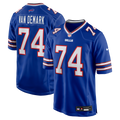 Buffalo Bills Ryan Van Demark Royal Game Player Football Jersey