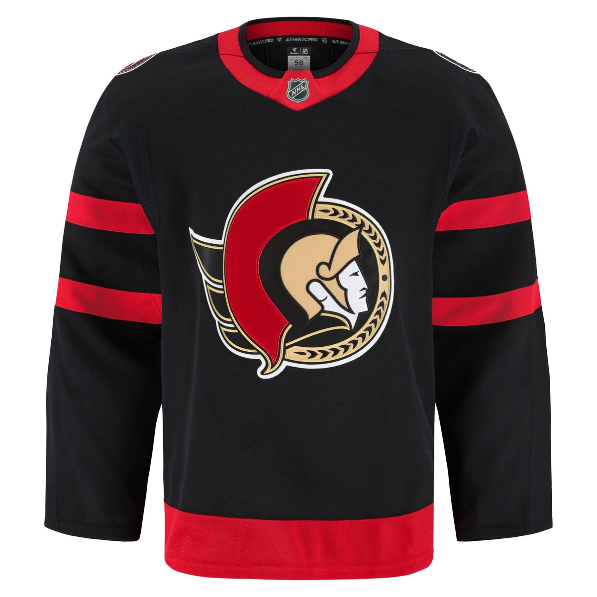Ottawa Senators Black Home Pro Jersey